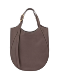 Longchamp Le Foulonné leather XL tote bag grained cowhide, UK version
