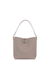 John Lewis Longchamp Le Roseau Large Leather Shoulder Bag- Buy online at McGrocer