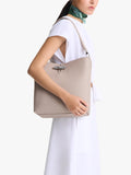 Longchamp Le Roseau leather shoulder bag (British brand)
