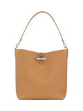 Longchamp Le Roseau Large Leather Shoulder Bag
