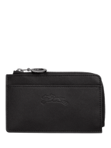 John Lewis Longchamp Le Pliage Xtra Leather Card Holder 8 x 13 cm- Buy online at McGrocer