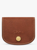 Longchamp Épure leather card holder 8.5x10cm, imported from the UK