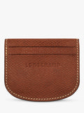 Longchamp Épure leather card holder 8.5x10cm, imported from the UK