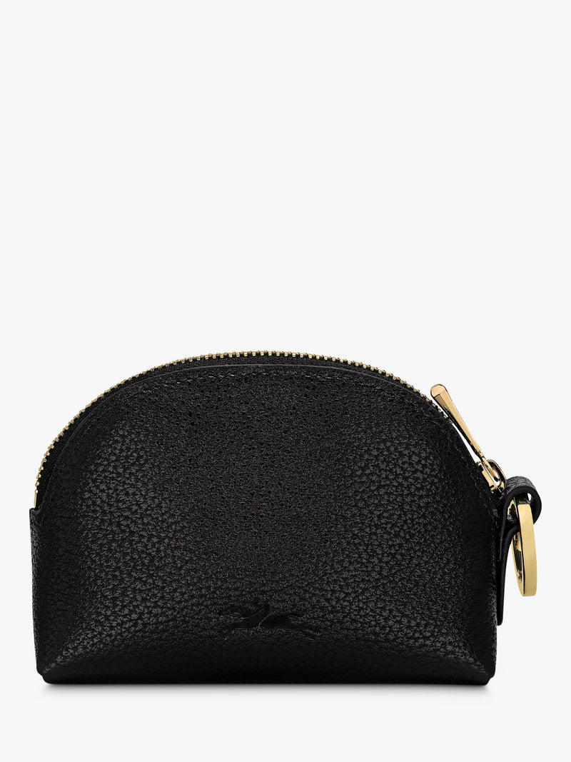 Longchamp Foulonne Leather Coin Purse, imported from the UK