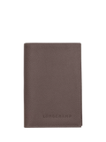 Longchamp Le Foulonné Leather Passport Cover