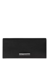 John Lewis Longchamp Le Roseau Leather Wallet- Buy online at McGrocer