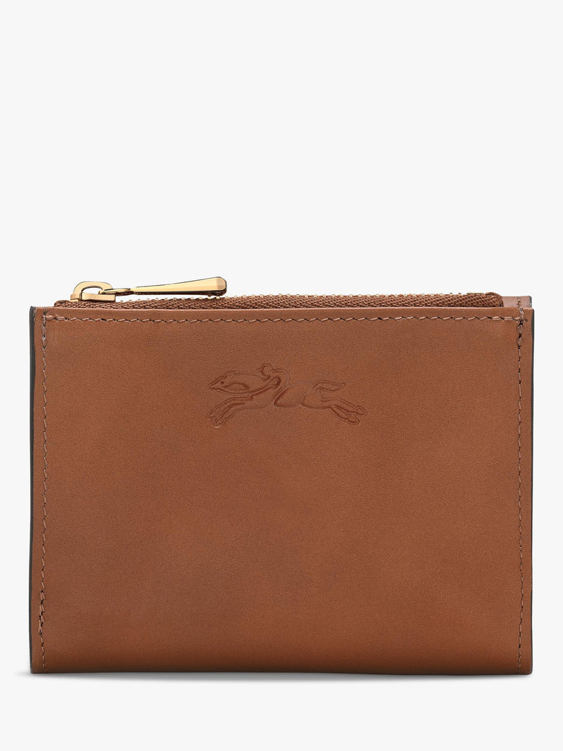 Longchamp Épure compact leather wallet, imported from the UK