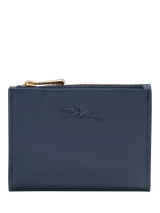 John Lewis Longchamp Épure Leather Compact Wallet- Buy online at McGrocer