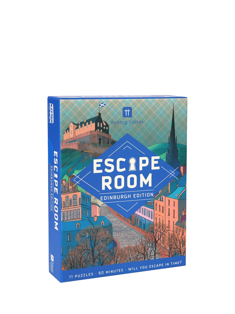 Talking Tables Edinburgh escape room board game - British product