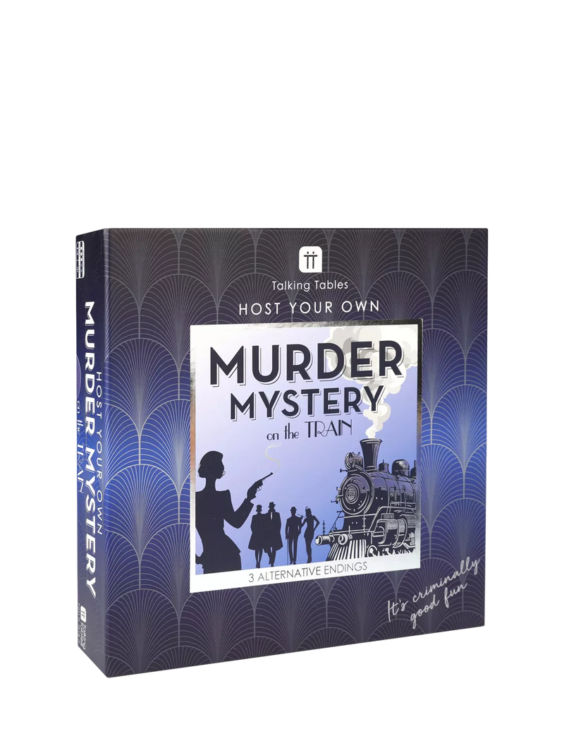 Talking Tables murder mystery board game 195 piece, UK version