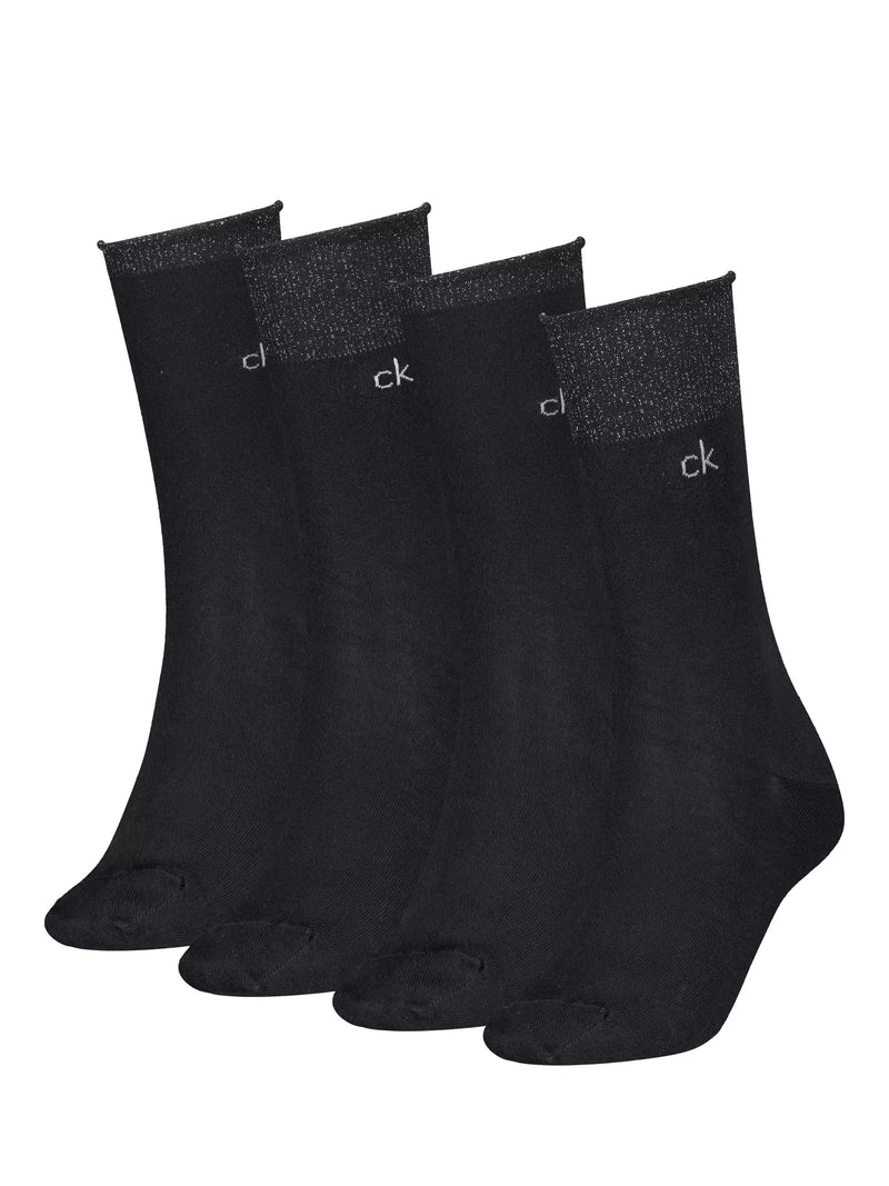 Calvin Klein glitter socks pack of 4 - British product
