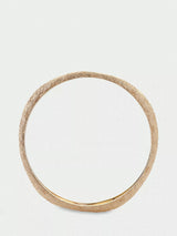 John Lewis Tutti Textured Gold Plated Bangle - 6.3cm- Buy online at McGrocer