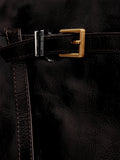 Ted Baker leather tote bag brown choc, imported from the UK