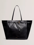 Ted Baker Tashine black leather tote bag, UK version