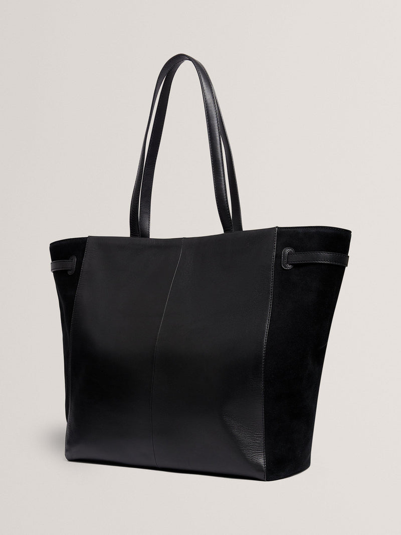 Ted Baker Tashine black leather tote bag, UK version