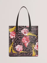 John Lewis Ted Baker Tullsa Large Floral Handbag Black- Buy online at McGrocer
