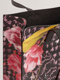 Ted Baker Tullsa large floral handbag, black - UK version