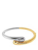John Lewis EDBLAD Harmony Mixed Curved Bracelet Silver Multi- Buy online at McGrocer