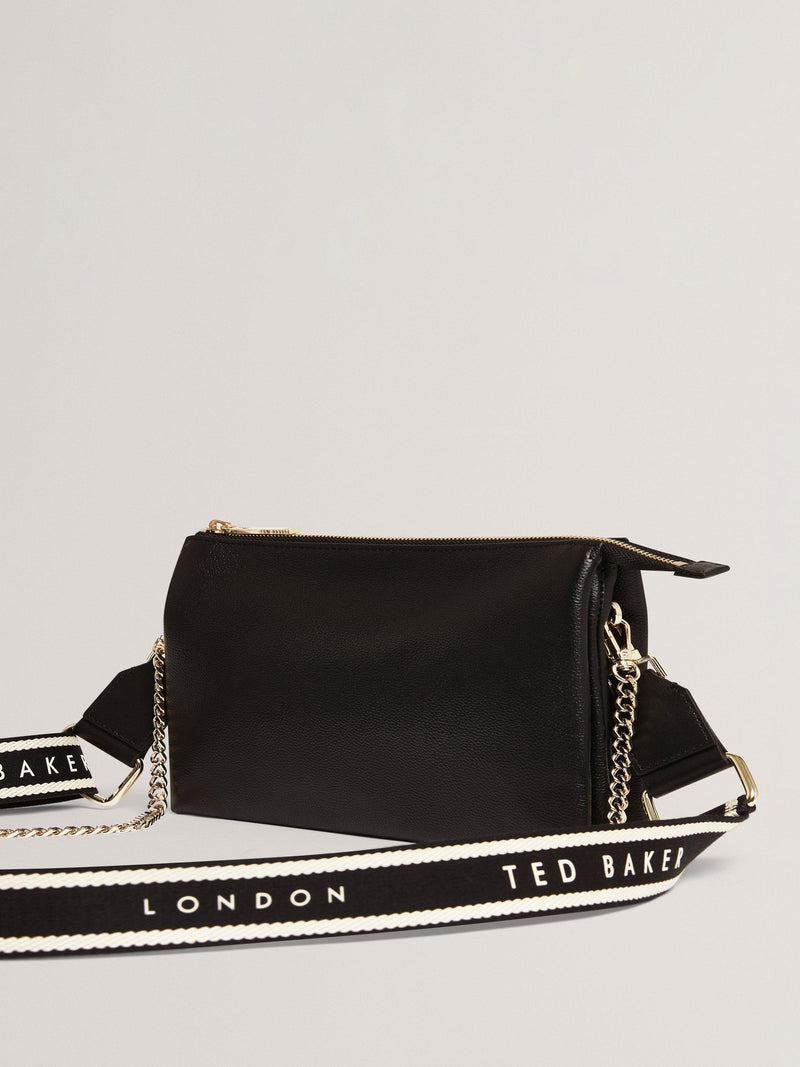 Ted Baker Larinda leather crossbody bag with adjustable strap - British product
