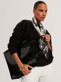 Ted Baker croc tote bag black, imported from the UK