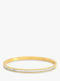 Jon Richard gold crystal bangle with waterproof technology, UK version