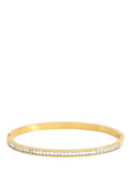 Jon Richard gold crystal bangle with waterproof technology, UK version