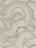 Clarke & Clarke Langei abstract pattern furnishing fabric in sand, UK version