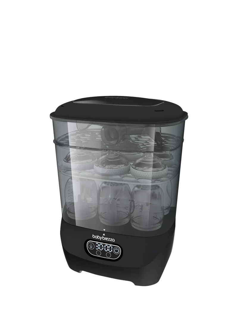 Baby Brezza baby bottle steriliser and dryer Black - British product