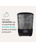 Baby Brezza baby bottle steriliser and dryer Black - British product