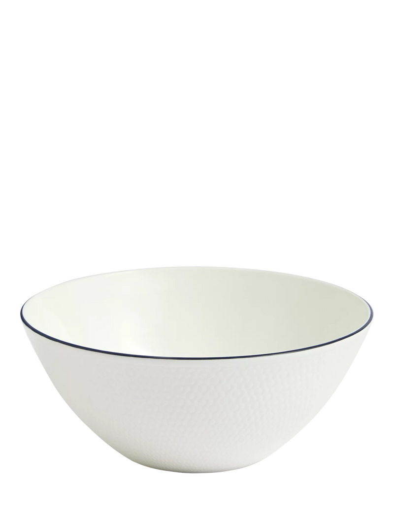 Wedgwood Gio Blue bone china cereal bowl 16cm (British brand)