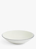 Wedgwood Gio Blue Line bone china pasta bowl 23cm, UK version