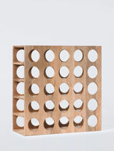 John Lewis John Lewis Wine Rack 25 Bottle FSC-Certified Mango Wood- Buy online at McGrocer