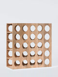 John Lewis 25 bottle wine rack mango wood - British product