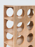 John Lewis 25 bottle wine rack mango wood - British product