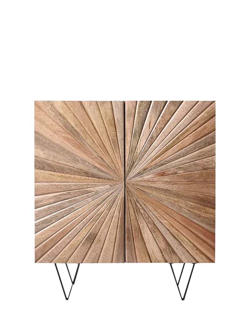 Swoon Ziggy cabinet in natural oak stain, UK version