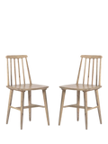 Swoon Ollie dining chair natural oak stain - British product