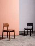 Swoon Southwark dark brown dining chair mango wood - British product