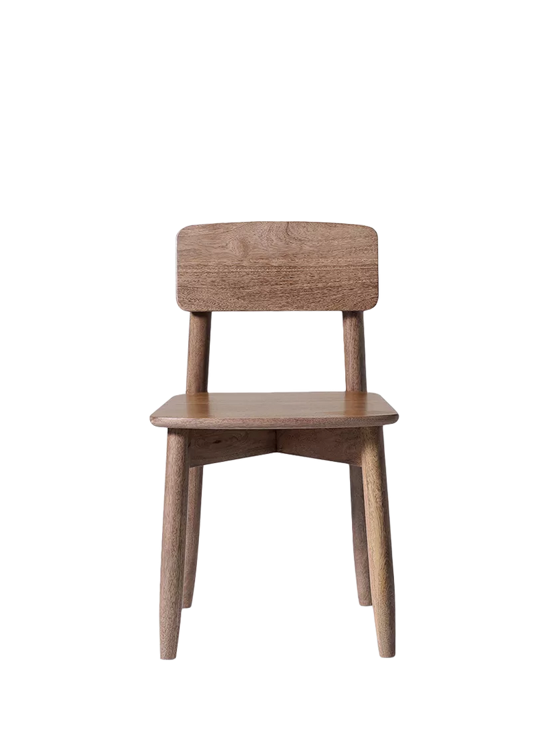 Swoon Southwark dining chair in natural oak stain, imported from the UK