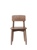 Swoon Southwark dining chair in natural oak stain, imported from the UK