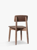 Swoon Southwark dining chair in natural oak stain, imported from the UK