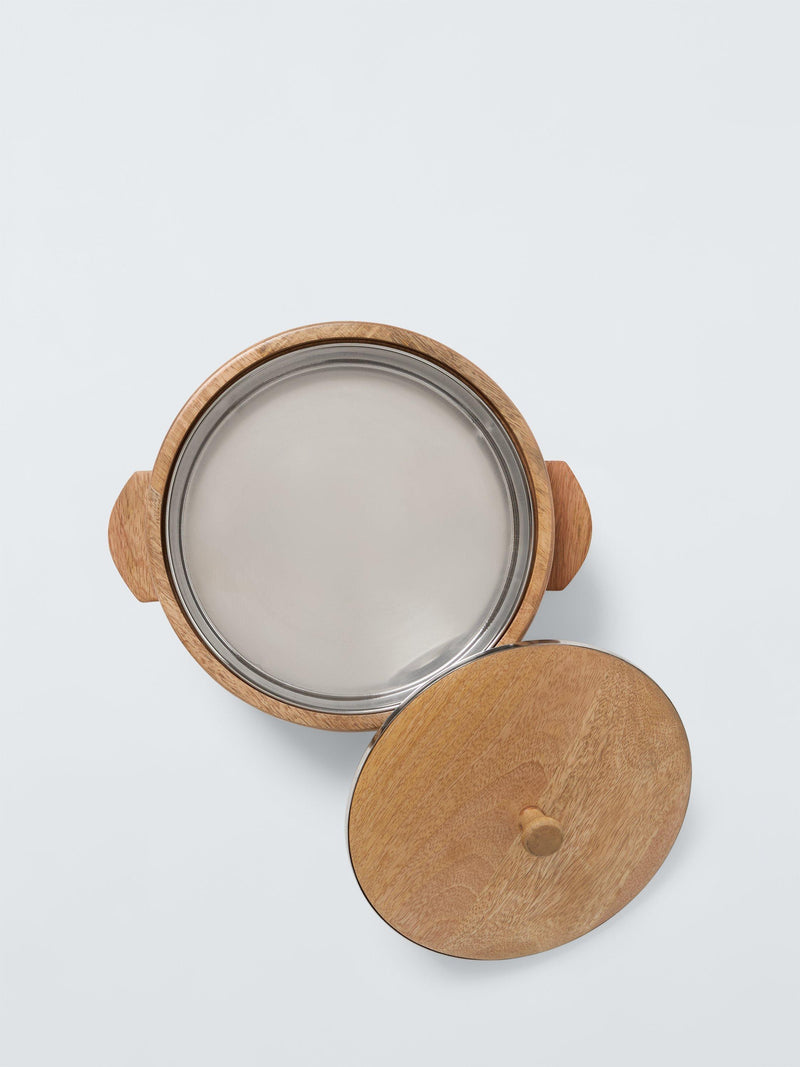 John Lewis chapati bowl with lid 22cm, imported from the UK