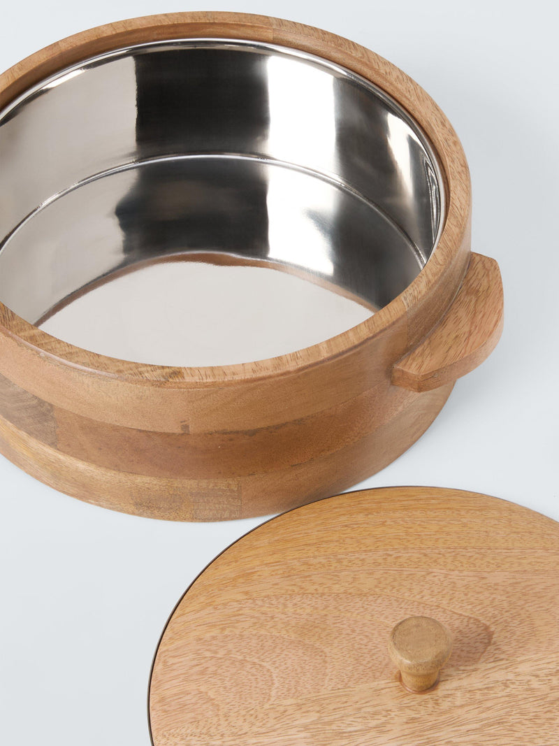 John Lewis chapati bowl with lid 22cm, imported from the UK