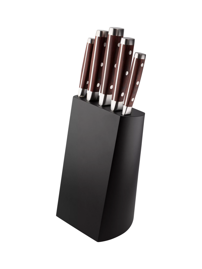 Taylor's Eye Witness knife block set Hexham 5-piece (British brand)