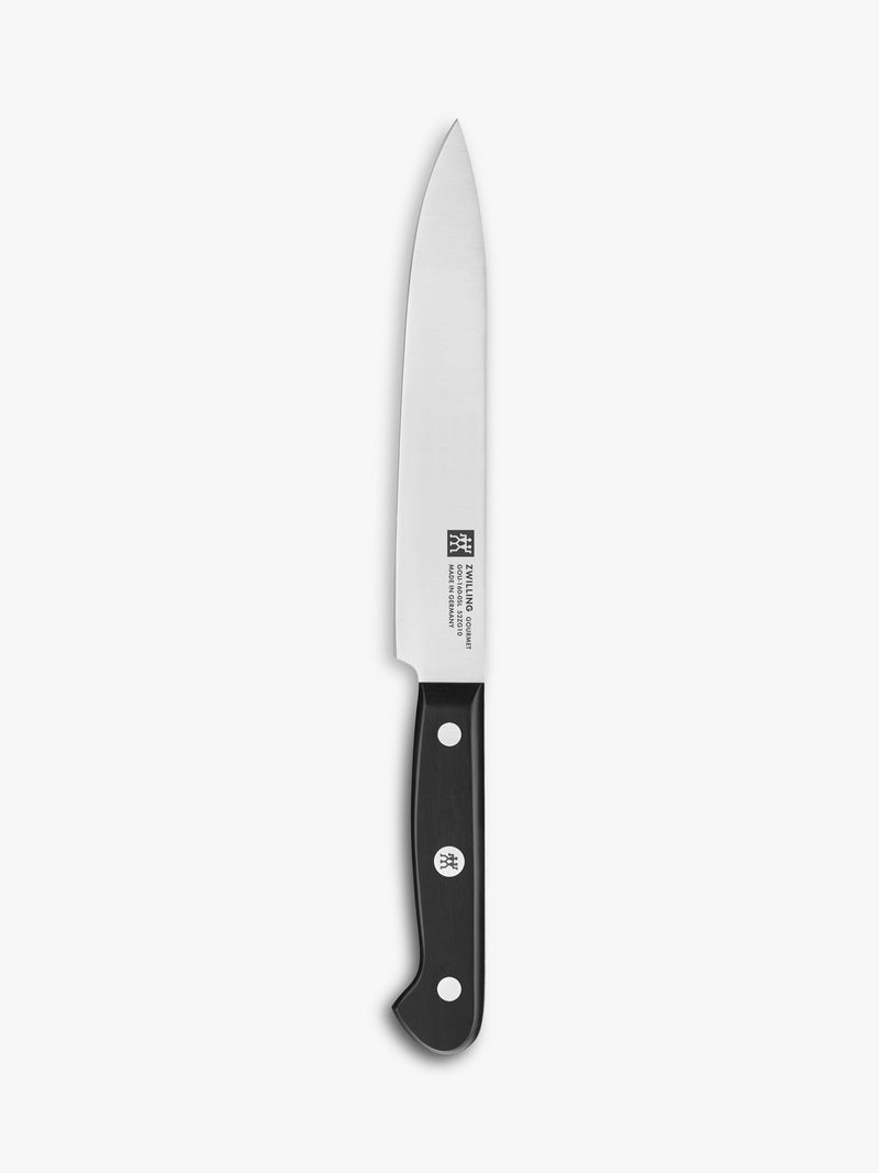 ZWILLING 6-piece knife block set with sharpener anthracite - British product