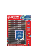John Lewis Sharpie Earth Tones Acrylic Marker Pens, Pack of 12- Buy online at McGrocer