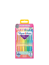 John Lewis Paper Mate Flair Felt Tip Pens Ocean Dream Pack of 16- Buy online at McGrocer