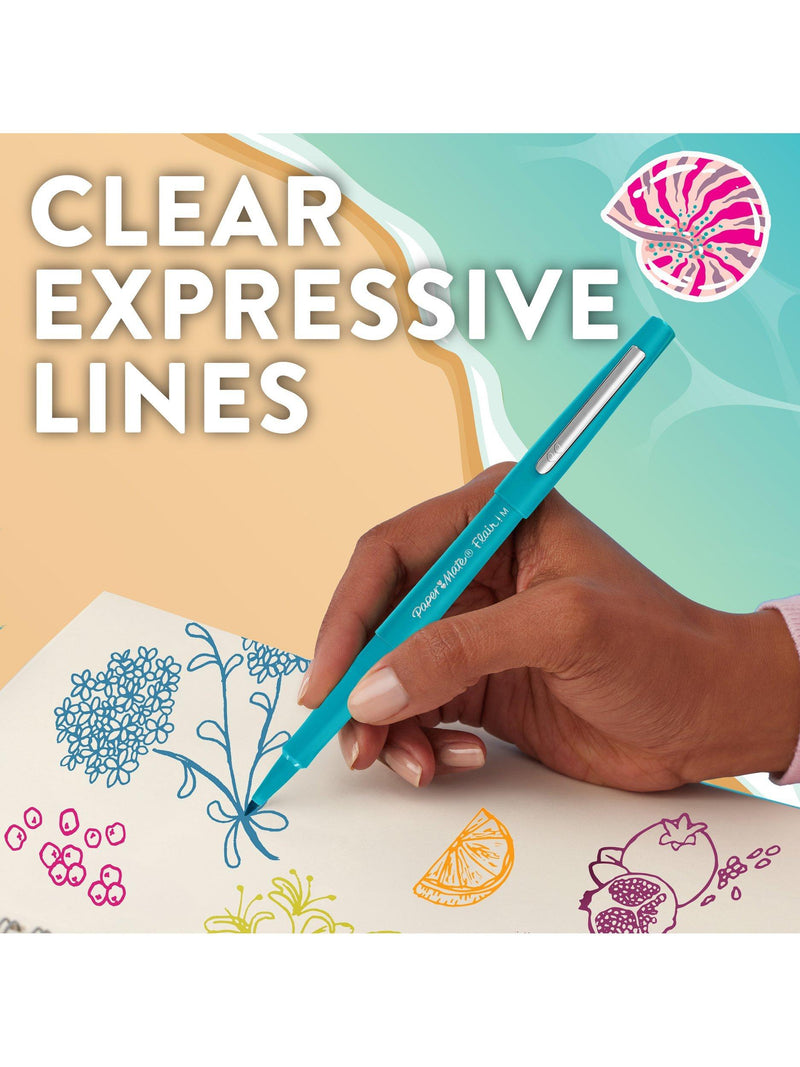 Paper Mate Flair felt tip pens Ocean Dream 16-pack - British product