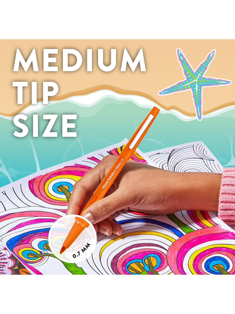 Paper Mate Flair felt tip pens Ocean Dream 16-pack - British product