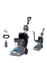 John Lewis Vax SpinScrub Power Carpet Cleaner, Grey / Blue- Buy online at McGrocer