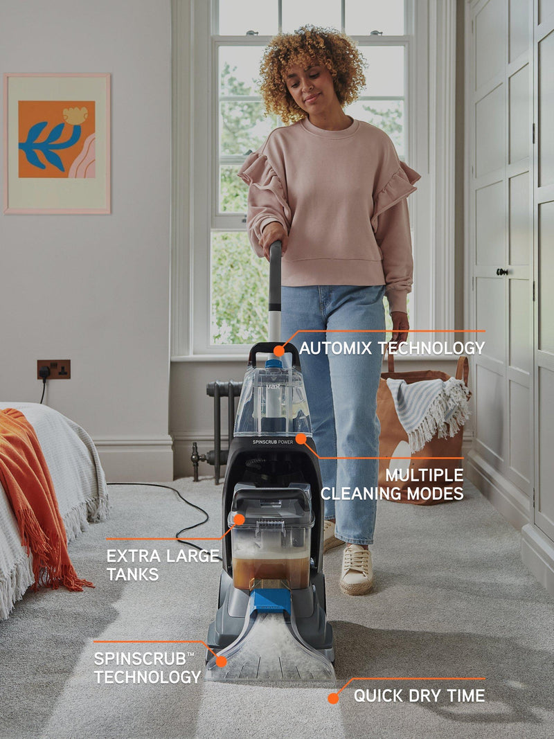 Vax SpinScrub Power carpet cleaner (British brand)